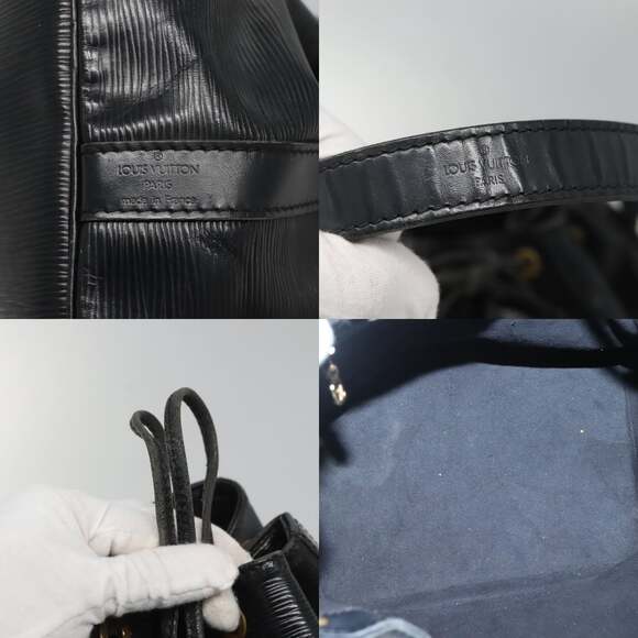 LOUIS VUITTON Epi Petit Noe Shoulder Bag Black M44102 - Picture 11 of 13